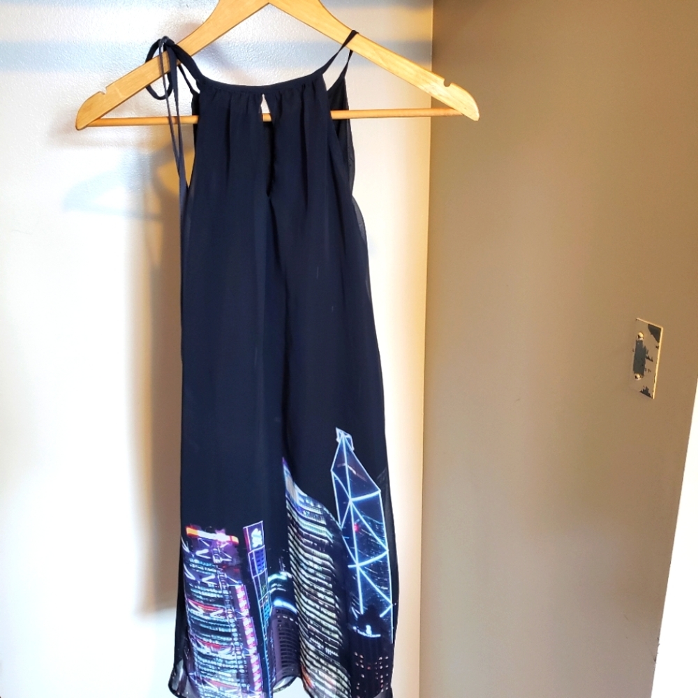 Alison Hayes British bought black dress